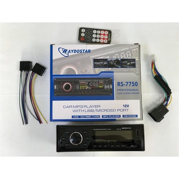 Raydostar RS-7750 Oto MP3 Çalar Ücretsiz Kargo 4x50 Watt Kalite Teyp |  ticimax.com