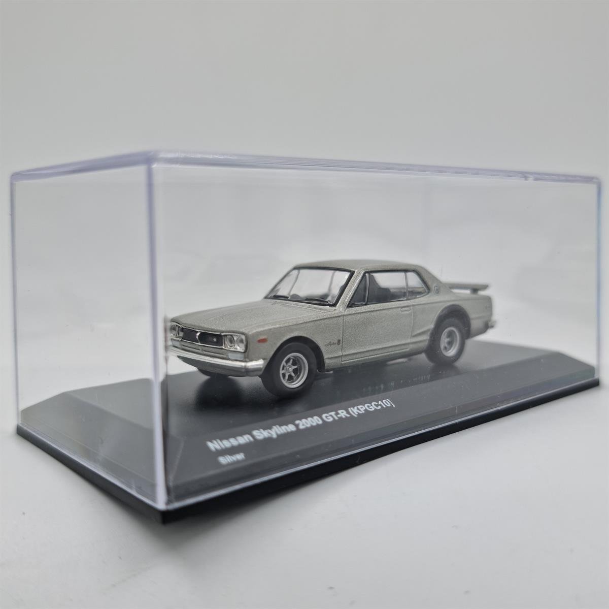 Kyosho 1:64 Nissan Skyline 2000 GT-R (KPGC10) Silver