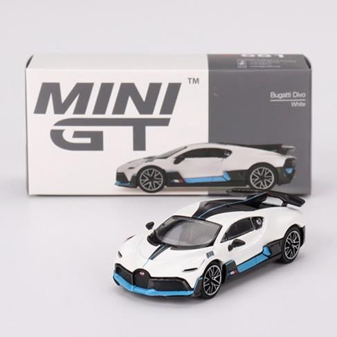 Mini GT - Bugatti Divo White 661 | benimkoleksiyonum.com