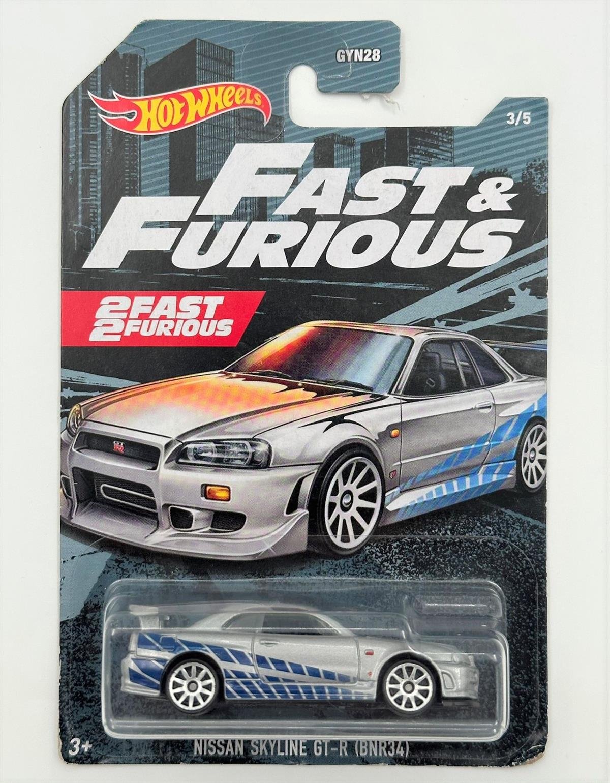Hot Wheels - Fast & Furious - Nissan Skyline GT-R (BNR34