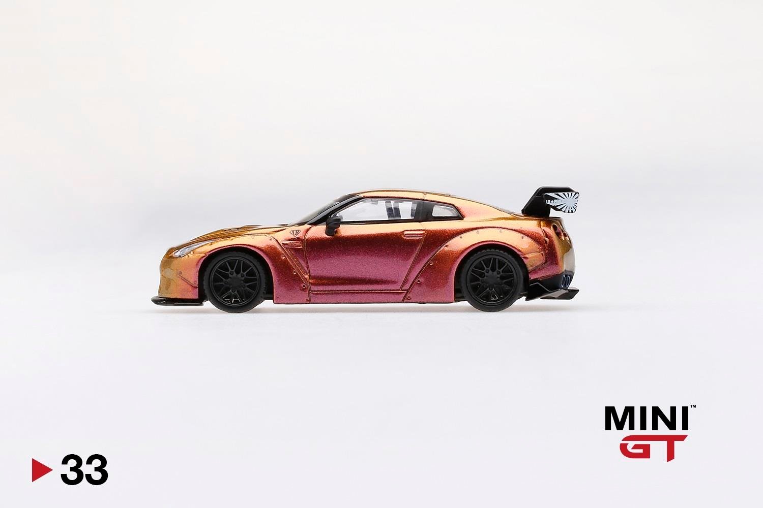 Mini GT - LB☆WORKS Nissan GT-R (R35) Magic Bronze 1/64