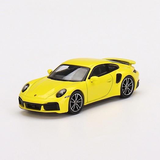 Mini GT - Porsche 911 Turbo S Racing Yellow 1/64