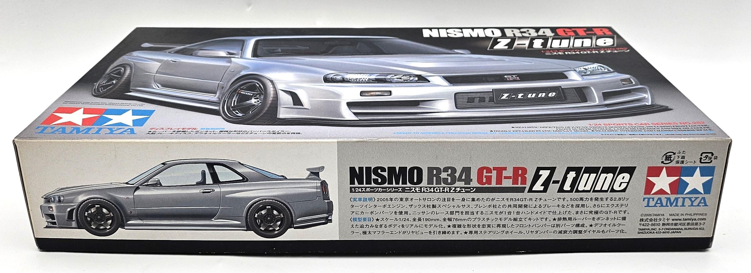 Tamiya 1:24 Nismo R34 GT-R Z-tune | benimkoleksiyonum.com