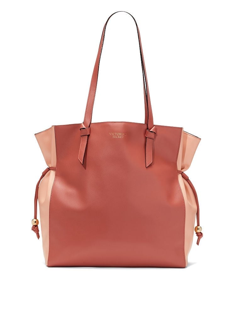 Cinch Bare Rose Tote Çanta | Victoria's Secret Beauty