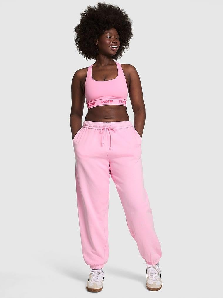 Ivy Fleece Campus Sweatpants - Pembe | Victoria's Secret Pink