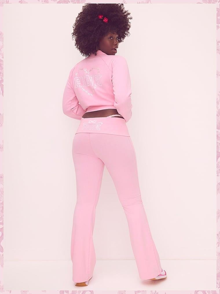 PINK x LoveShackFancy Fermuarlı Sweatshirt - Pembe | Victoria's