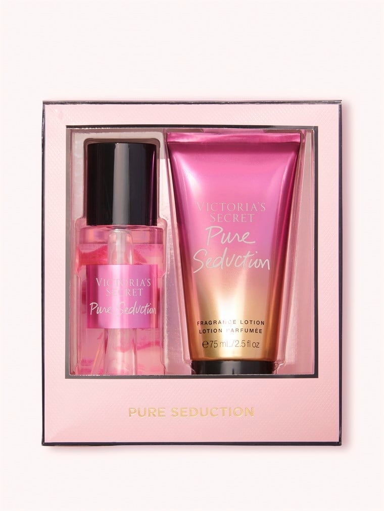 Pure Seduction Seyahat Boy Vücut Spreyi ve Losyonu Hediye Seti