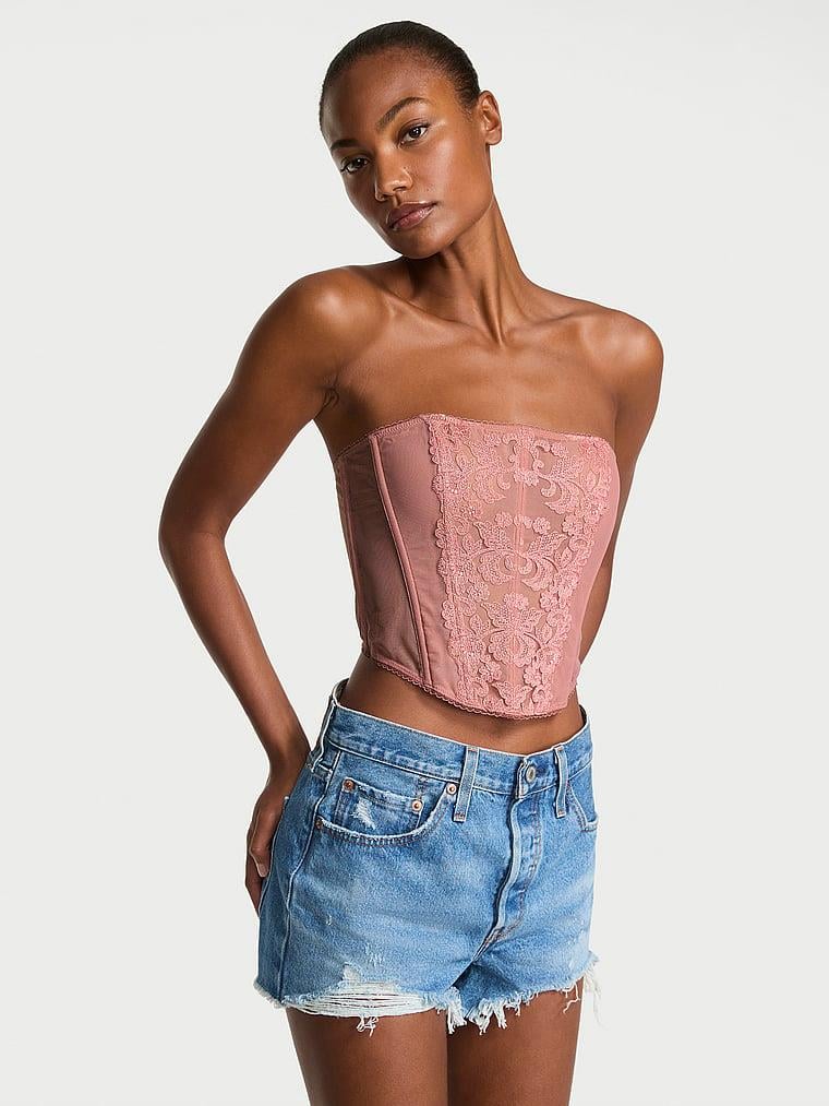 Vintage Blossom Straplez Büstiyer Desenli | Victoria's Secret