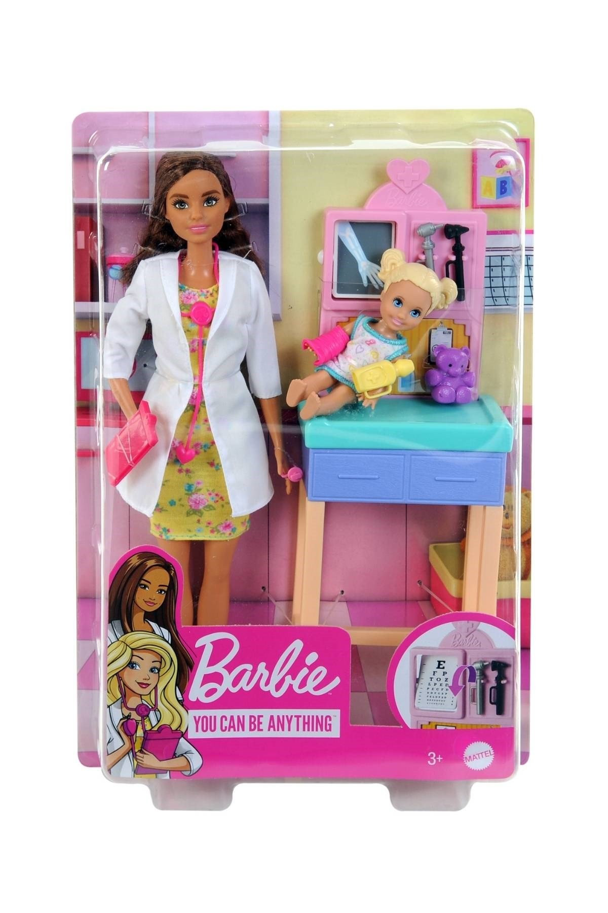 Barbie Ben Büyüyünce Seti Çocuk Doktoru DHB63