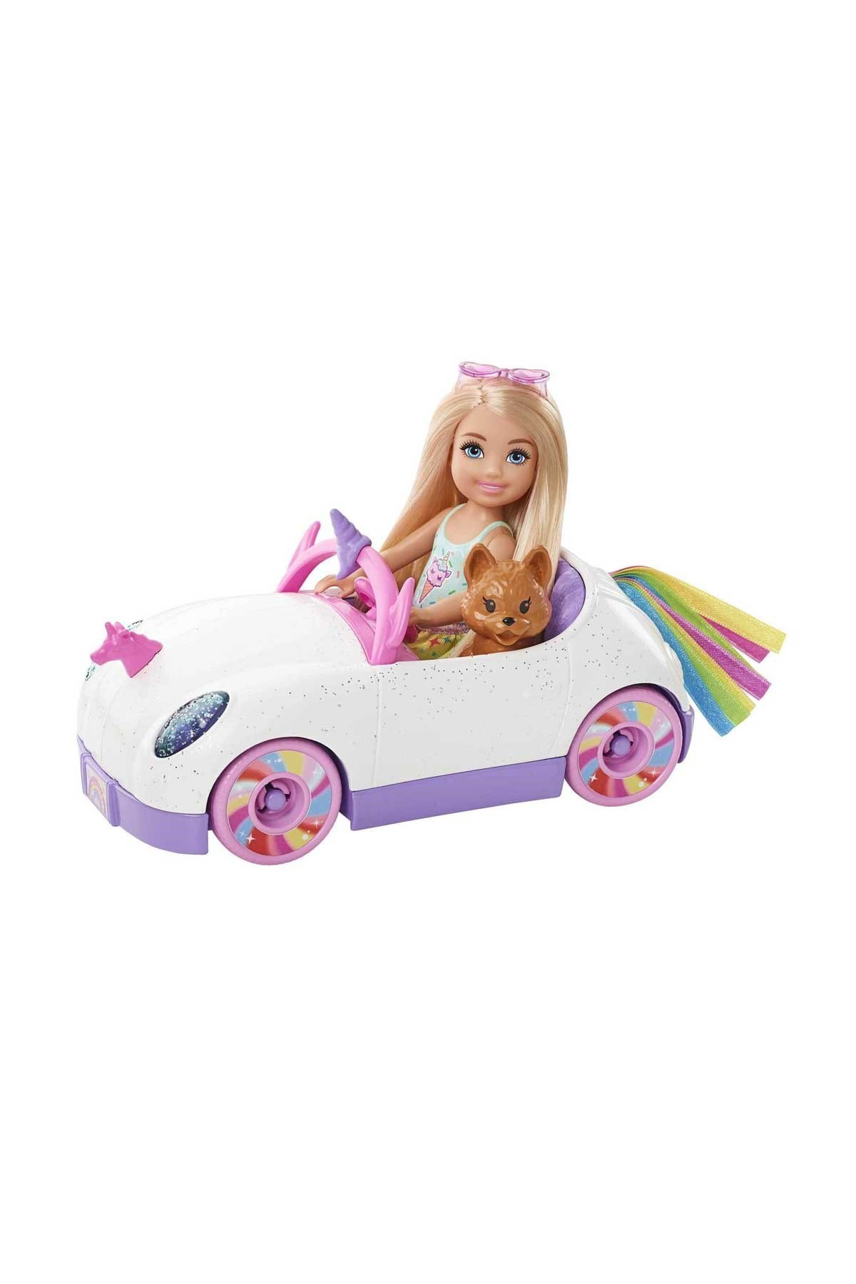Barbie Chelsea Bebek ve Arabası