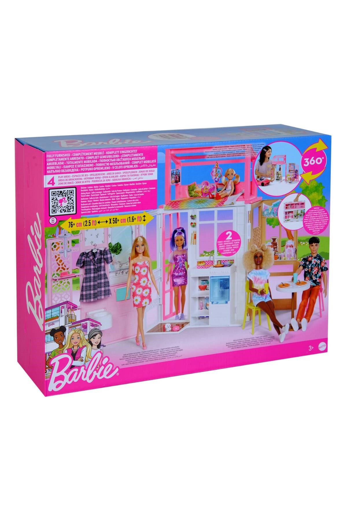 Barbie nin Taşınabilir Portatif Evi