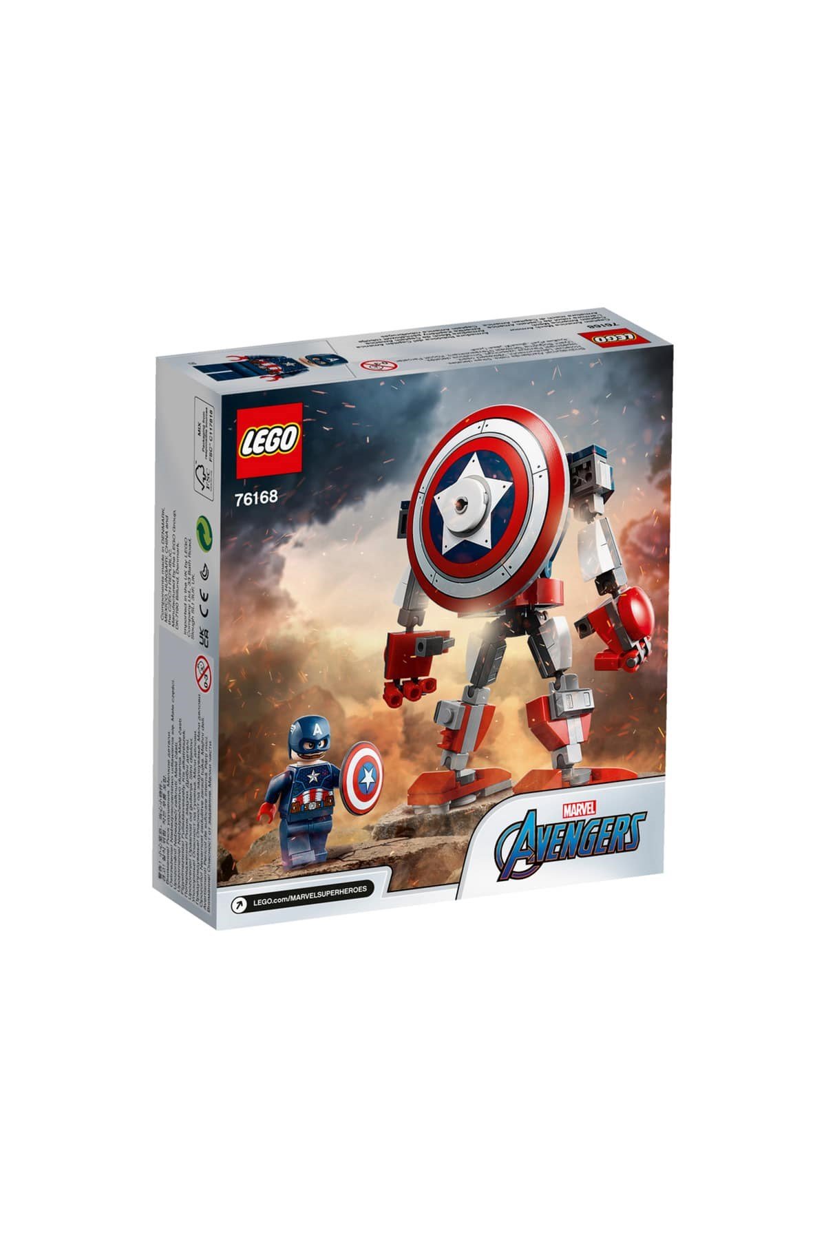 Lego Captain America Armor 76168