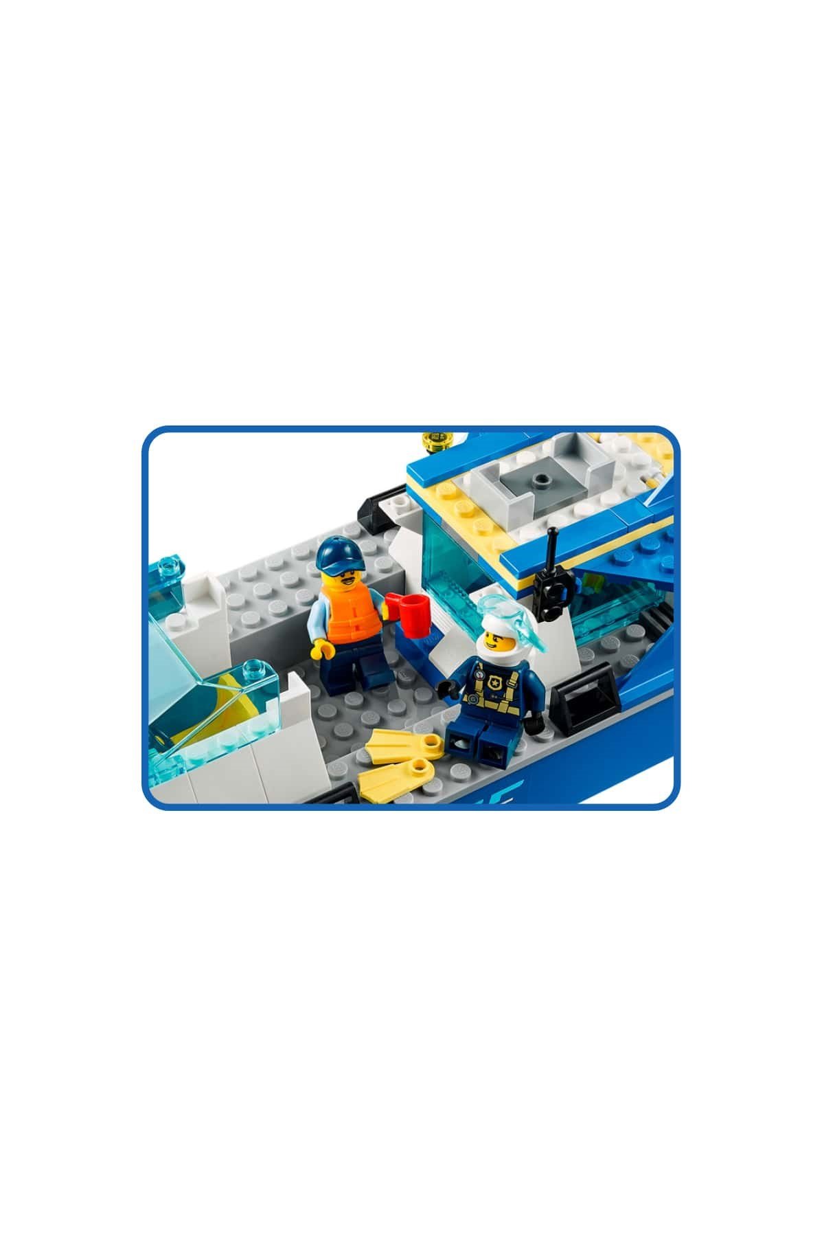 Lego City Polis Devriye Botu 276 Parça