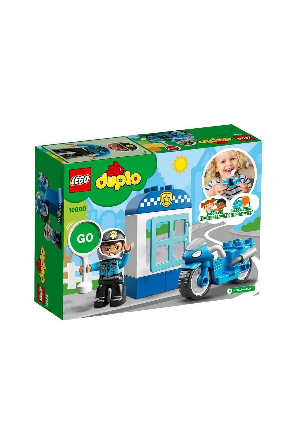 Lego Duplo Town Polis Motosikleti 8 Parça