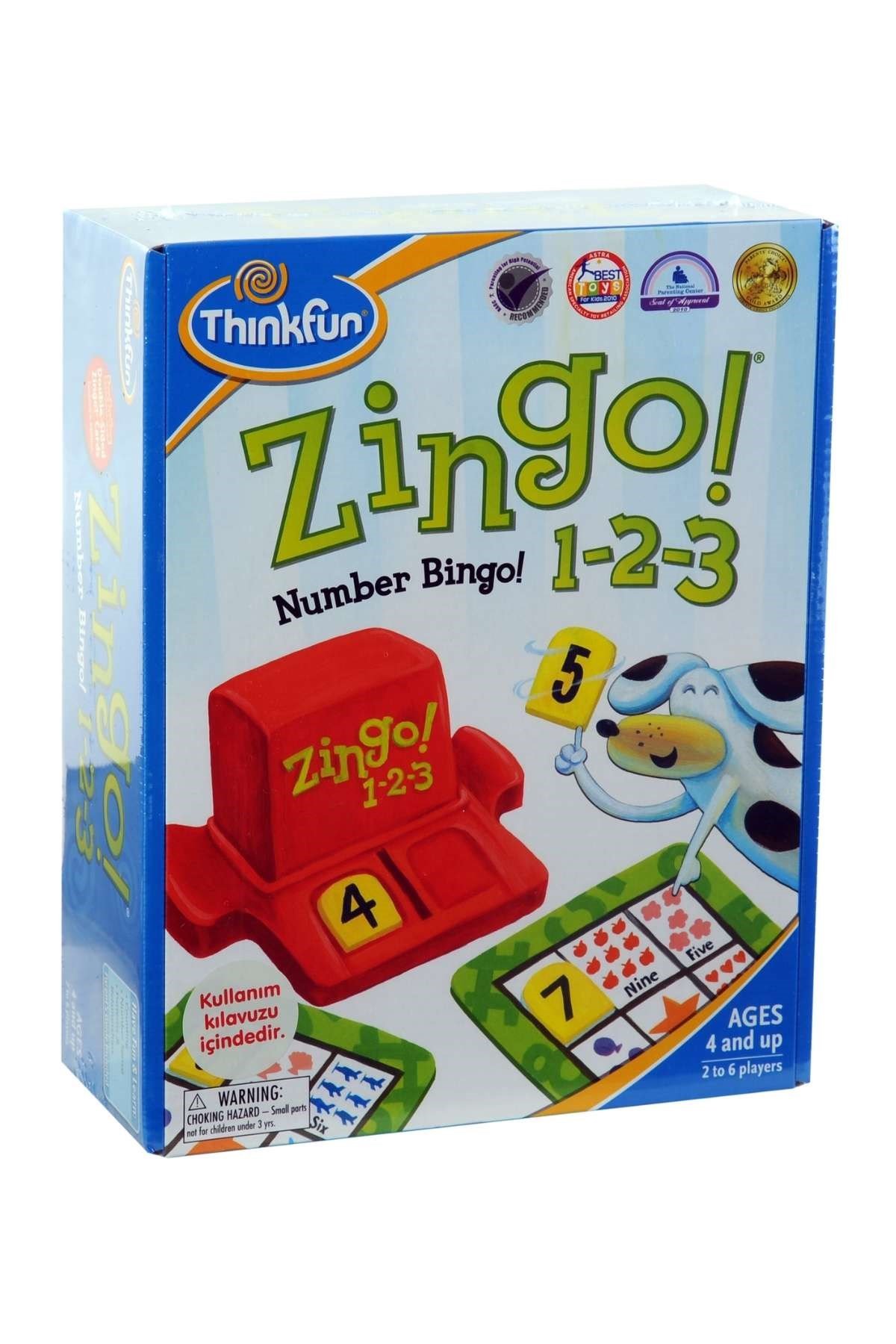 ThinkFun Zingo 1-2-3 Kutu Oyunu