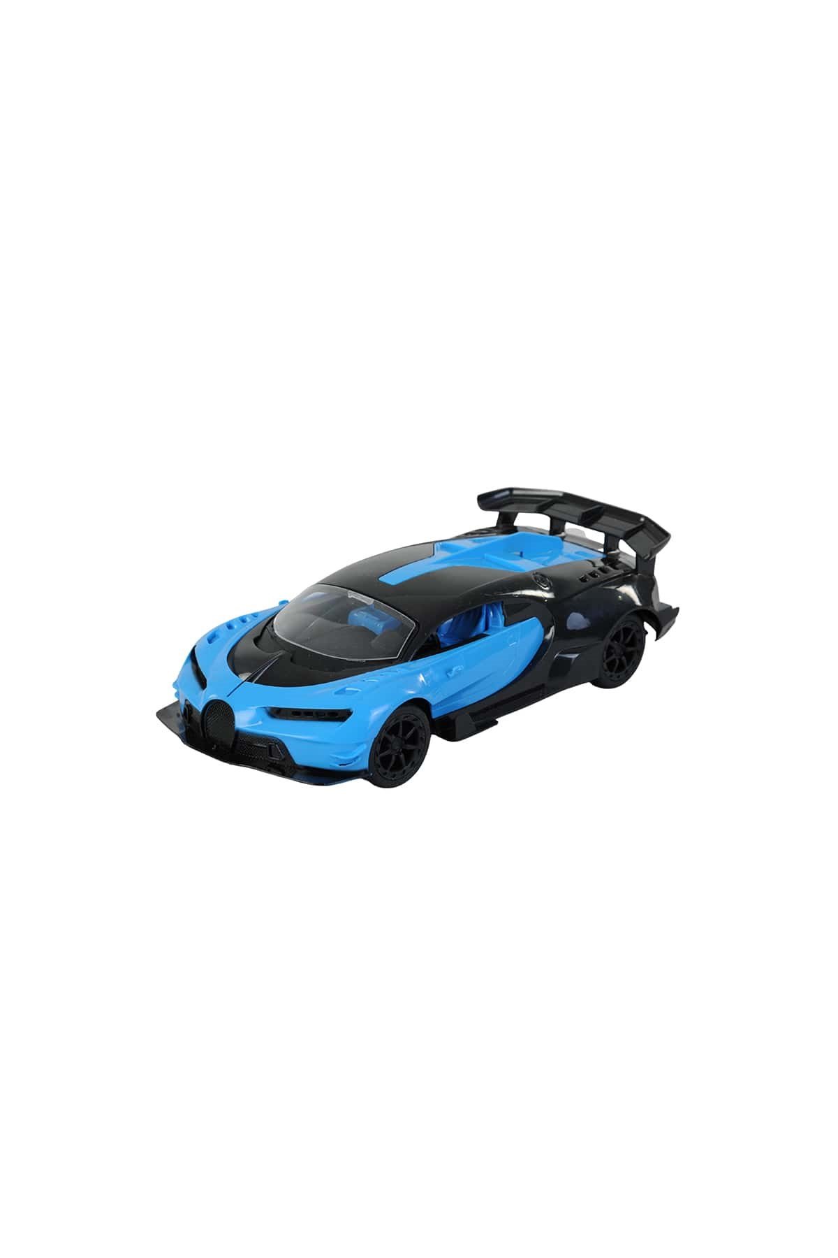 Uzaktan Kumandalı Şarjlı Bugatti Araba Mavi