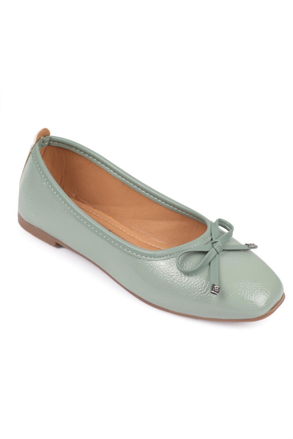 Capone Hana Trend Women Mint Green Ballet Flats caponeoutfitters