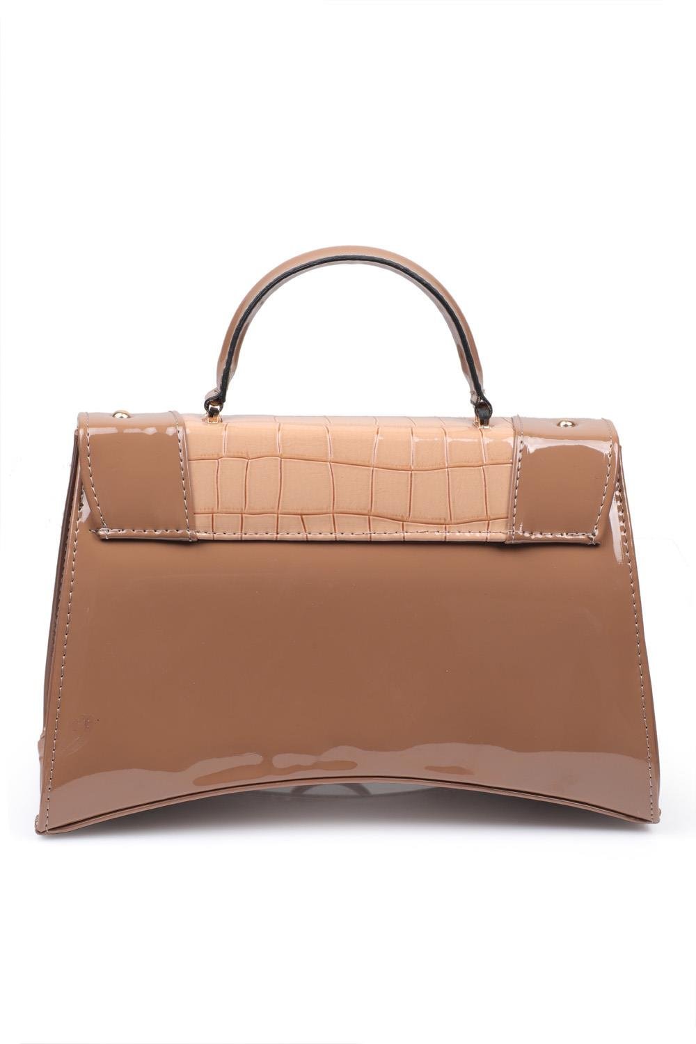 Capone Solo Women Nude Handbag | caponeoutfitters.com