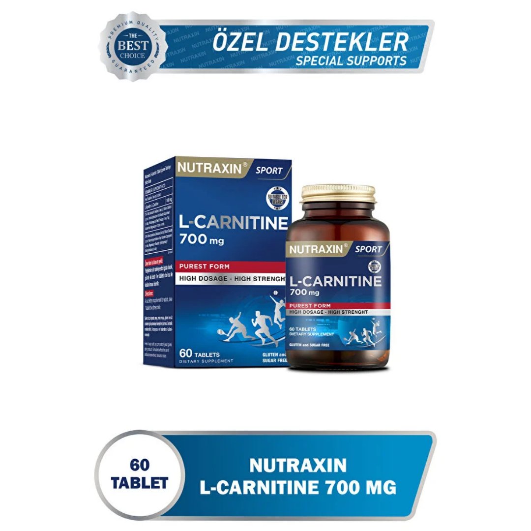 Nutraxin L Carnitine 60 Kapsül