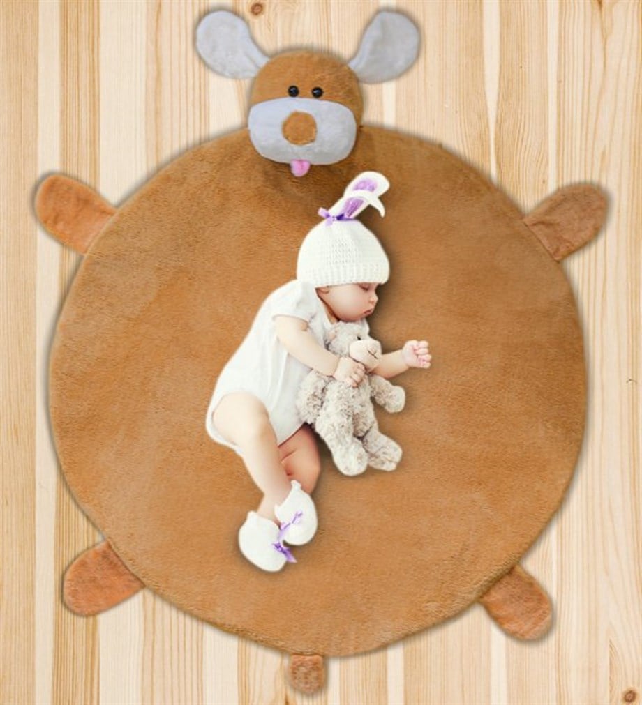 Bebek Oyun Halısı 120 cm Köpekli Oyun Matı (%100 Yerli) Fiyatları |  Pababo.com