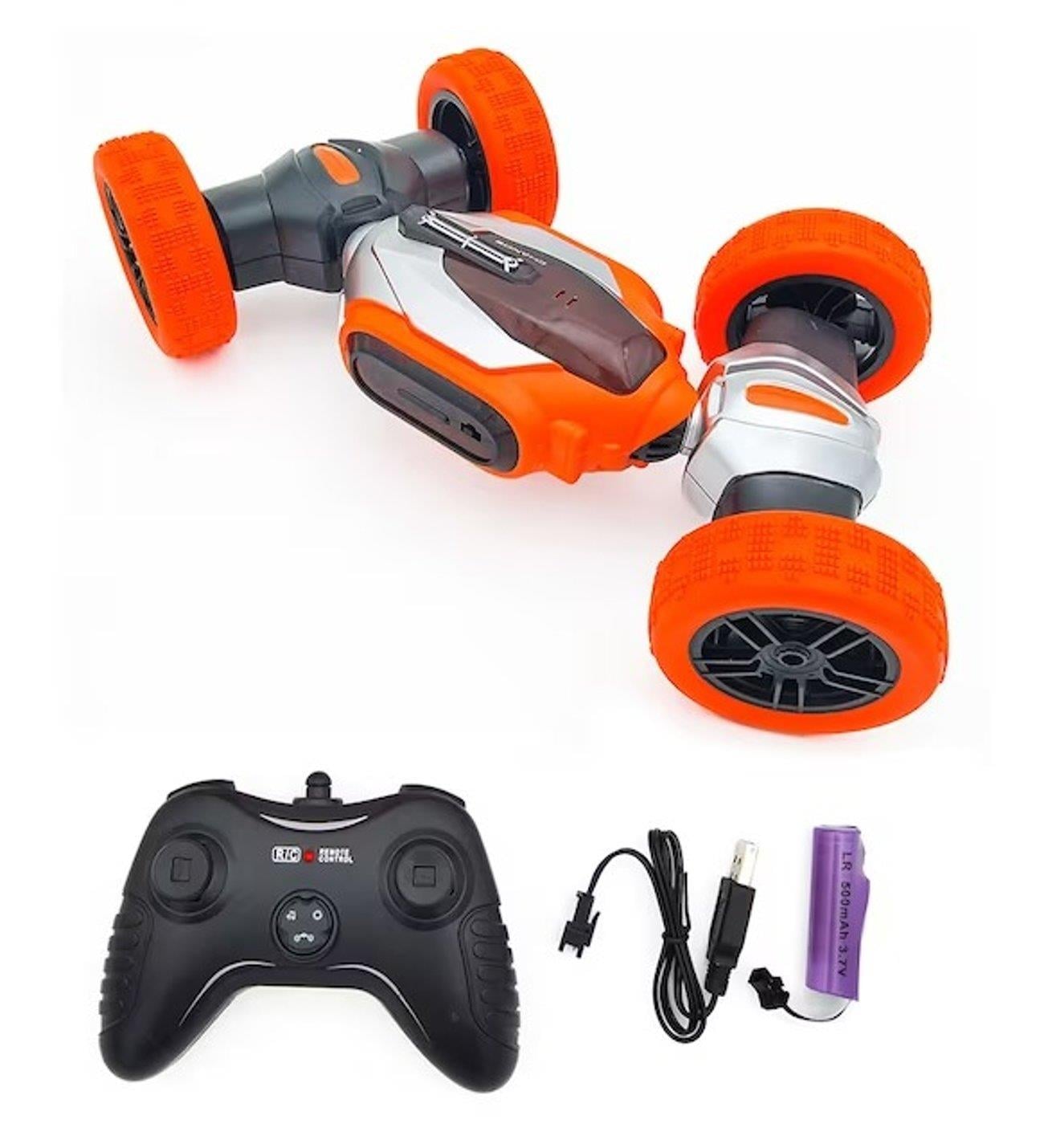 Uzaktan Kumandalı Şarjlı Rc Dublör Araba - 4WD Sürüş ve Deforme