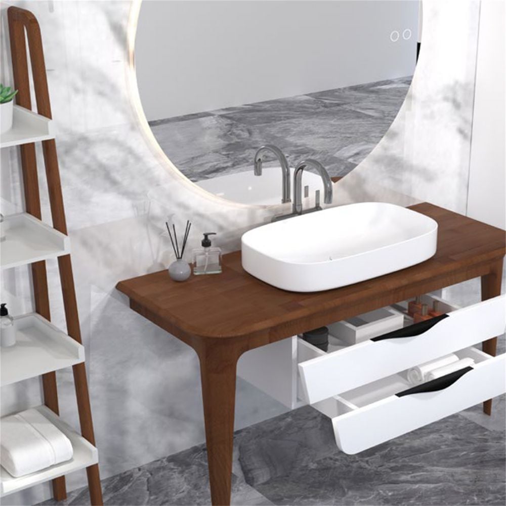 Aquanil Brezza 130 cm Banyo Dolabı - Yapı Home
