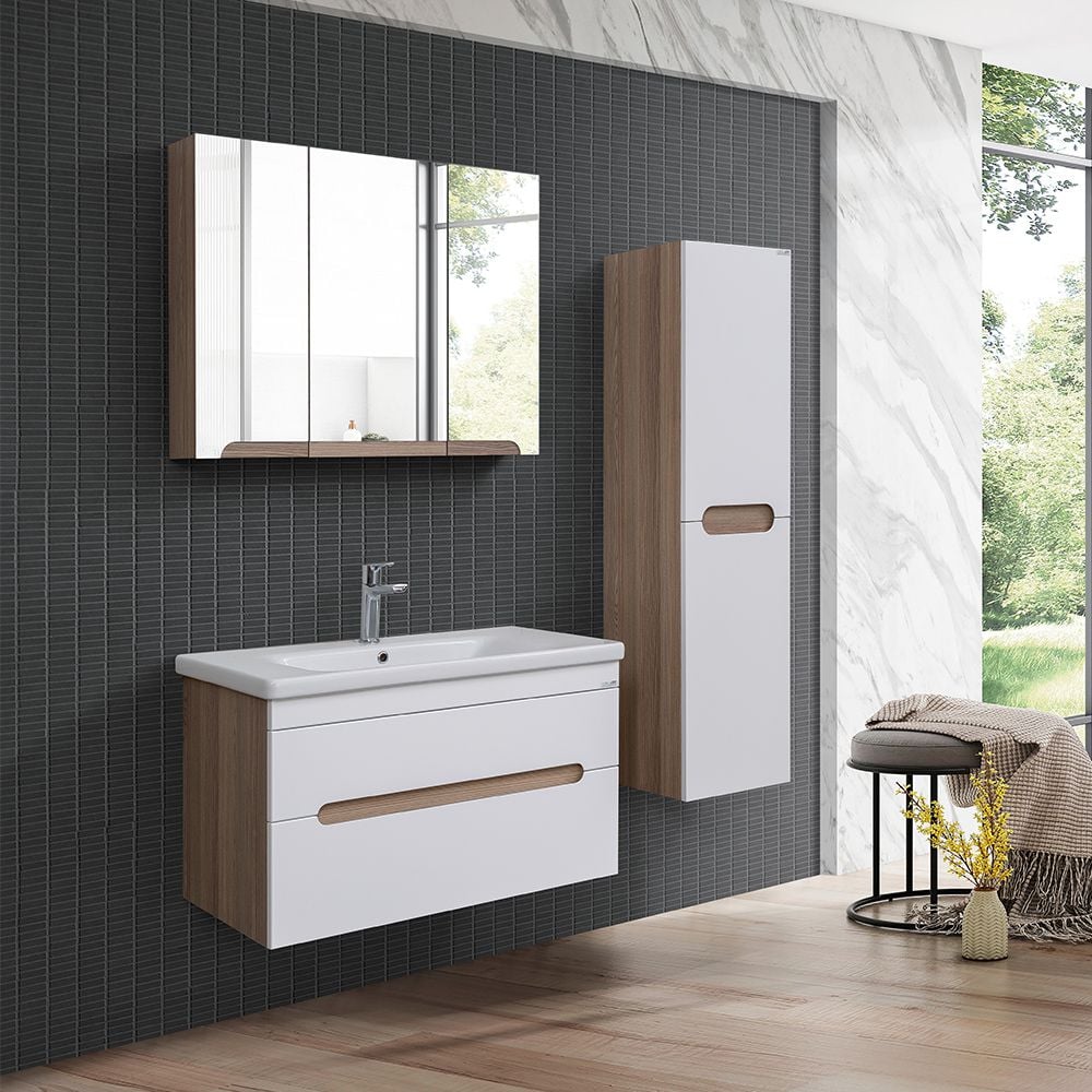 Lineart Enjoy Plus 90 cm Banyo Dolabı 900 - Yapı Home