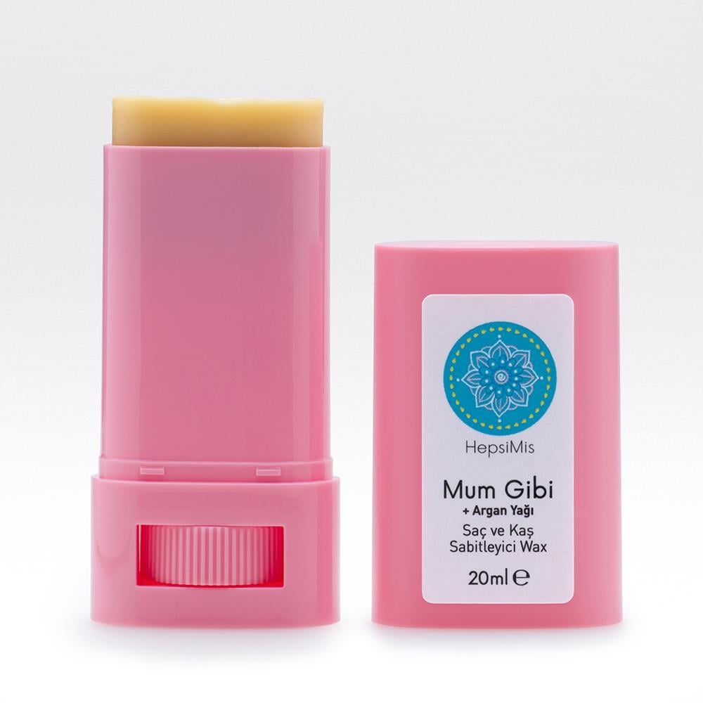 Argan yağı, jojoba yağı ve bitkisel mumlarla formüle edilmiş saç