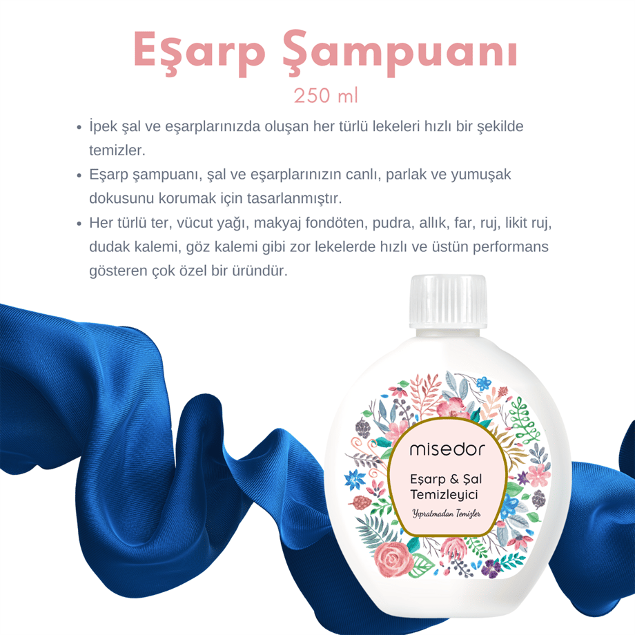 Misedor 2'li Set Eşarp Şampuanı 250 ml | Misedor