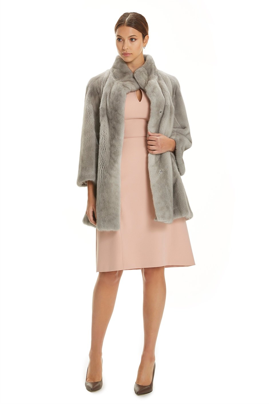 Mink sales short coat
