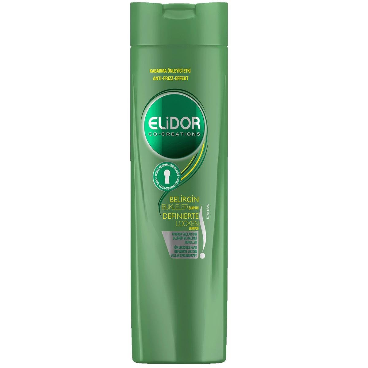 Elidor Bukleli Saç Şampuan Yeşil 400 ml