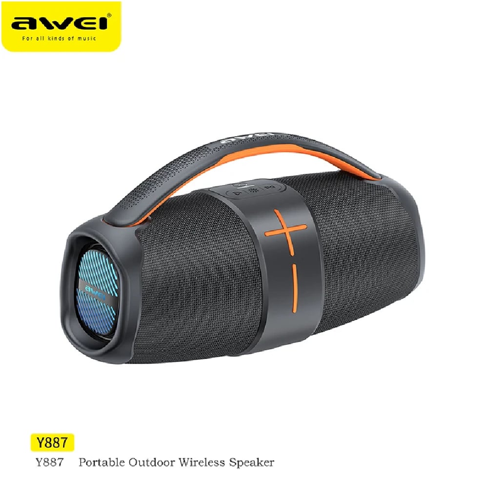 Satın Al: Awei Y887 Portable Outdoor Bluetooth Speaker(Black