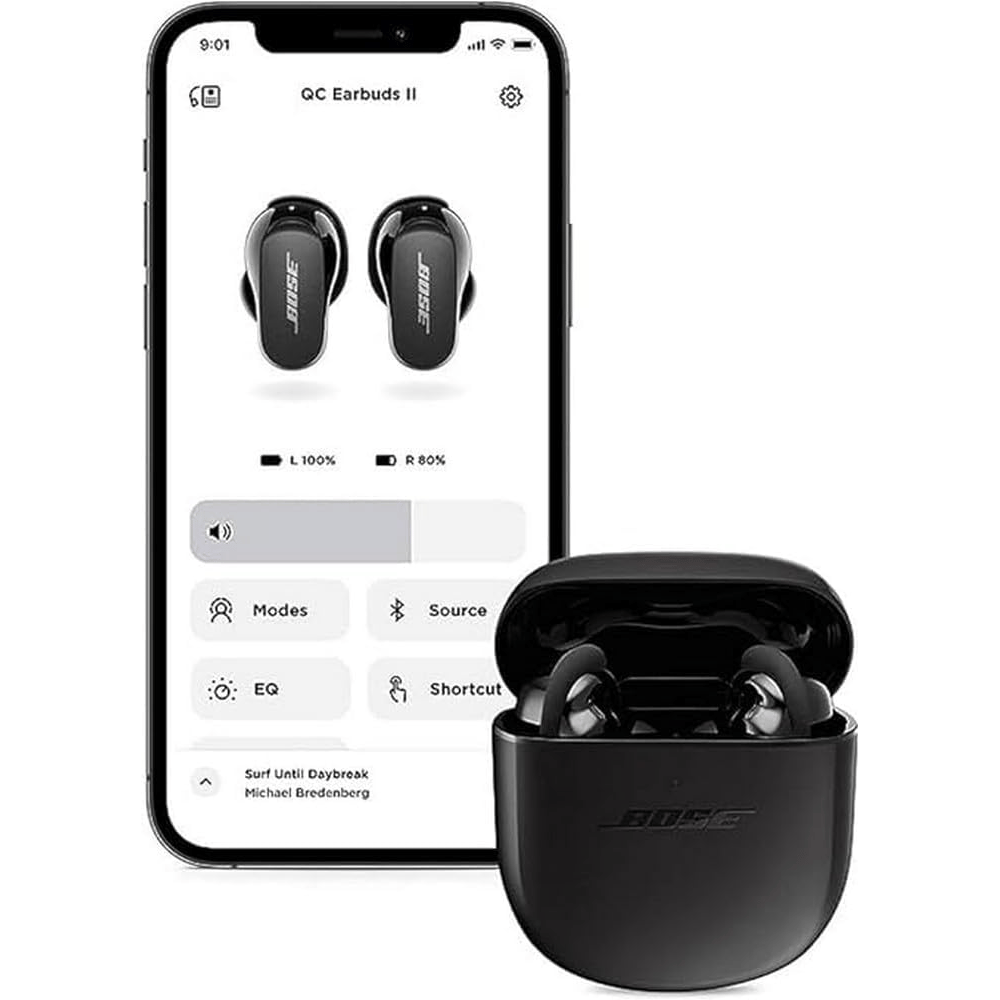 Bose QuietComfort Noise Cancelling Earbuds II black Headphone