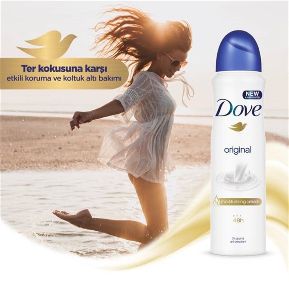 Dove Kadın Deodorant Original Anti-Perspirant Sprey150 ml | Tshop