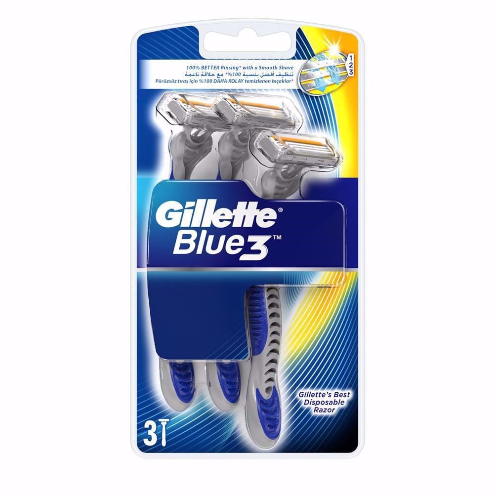 Gillette Blue 3 Regular Kullan At Tıraş Bıçağı 3lü | Tshop