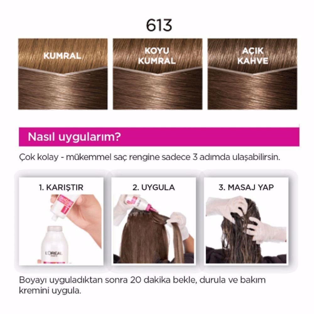 Loreal Paris Saç Boyası - Casting Creme Gloss 613 Sütlü Kahve | Tshop