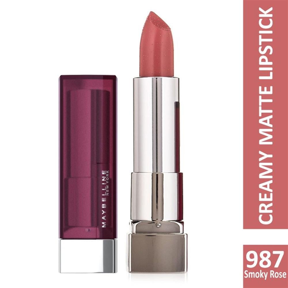 Maybelline New York Ruj - Color Sensational Creamy Matte Nudes 987 Smoky  Rose | Tshop