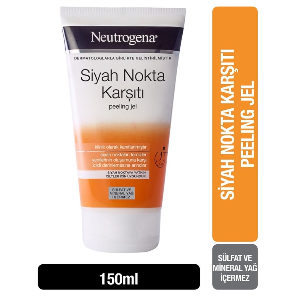 Neutrogena Siyah Nokta Karşıtı Günlük Peeling Jel 150 ml | Tshop