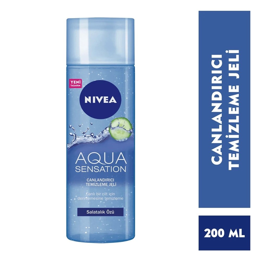 Nivea Visage Aqua Sensation Yüz Temizleme Jeli 200 ml | Tshop