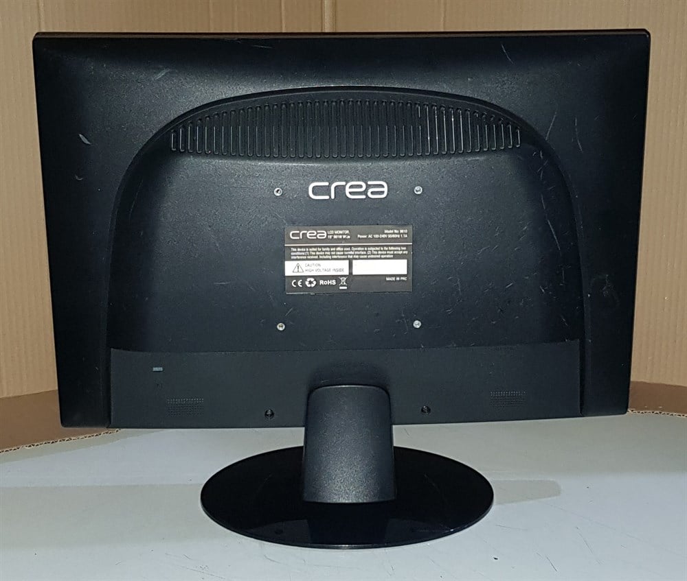 Crea 981W 19 inç Lcd Wide Geniş Ekran Monitör 2.El