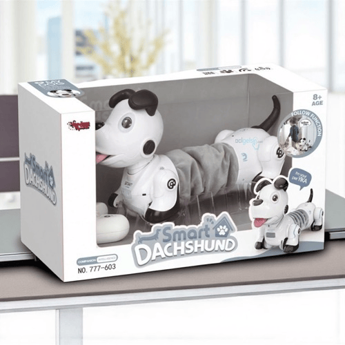 Vardem Kumandalı Şarjlı Sevimli Akıllı Robot Köpek Dachshund
