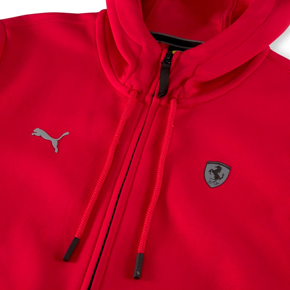 Puma Ferrari Style Hooded Sweat Jacket Reg Erkek Kırmızı Günlük Ceket -  533334-02
