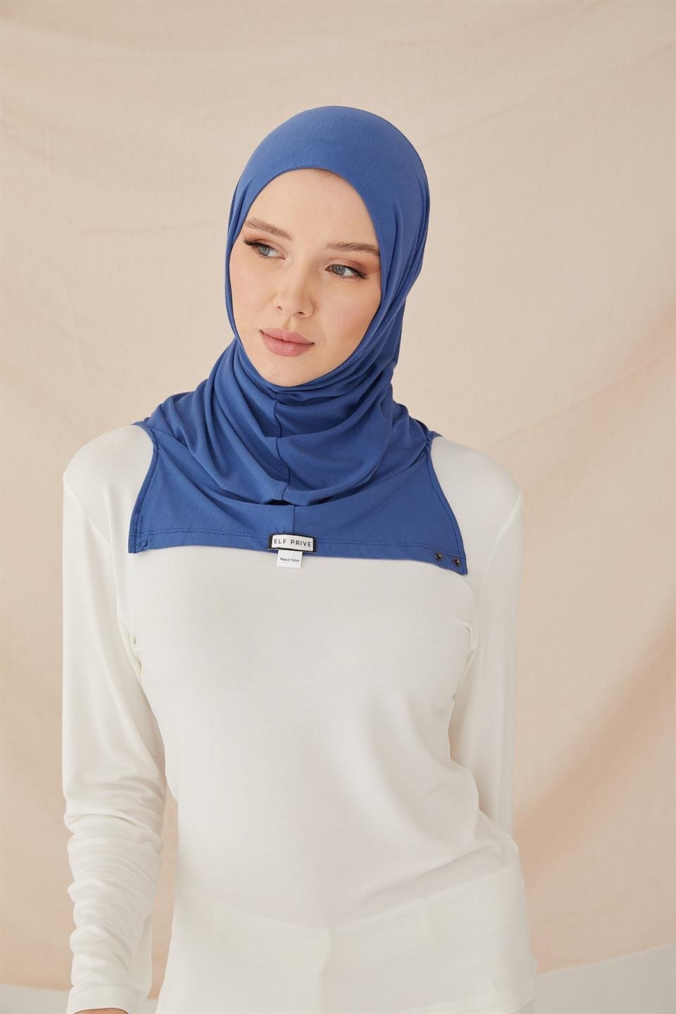 PREMIUM COMBED BONNET-BLUE