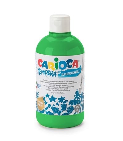 Carioca Süper Yıkanabilir Guaj Boya - 500 ml (Yeşil)