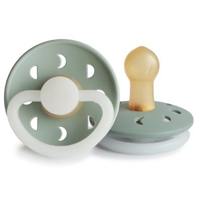 FRIGG Moon Phase Kauçuk Emzik - Karanlıkta Parlayan - Sage Night