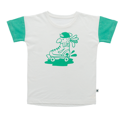 Little Yucca "Comfy" Çok Renkli Tshirt - Yeşil