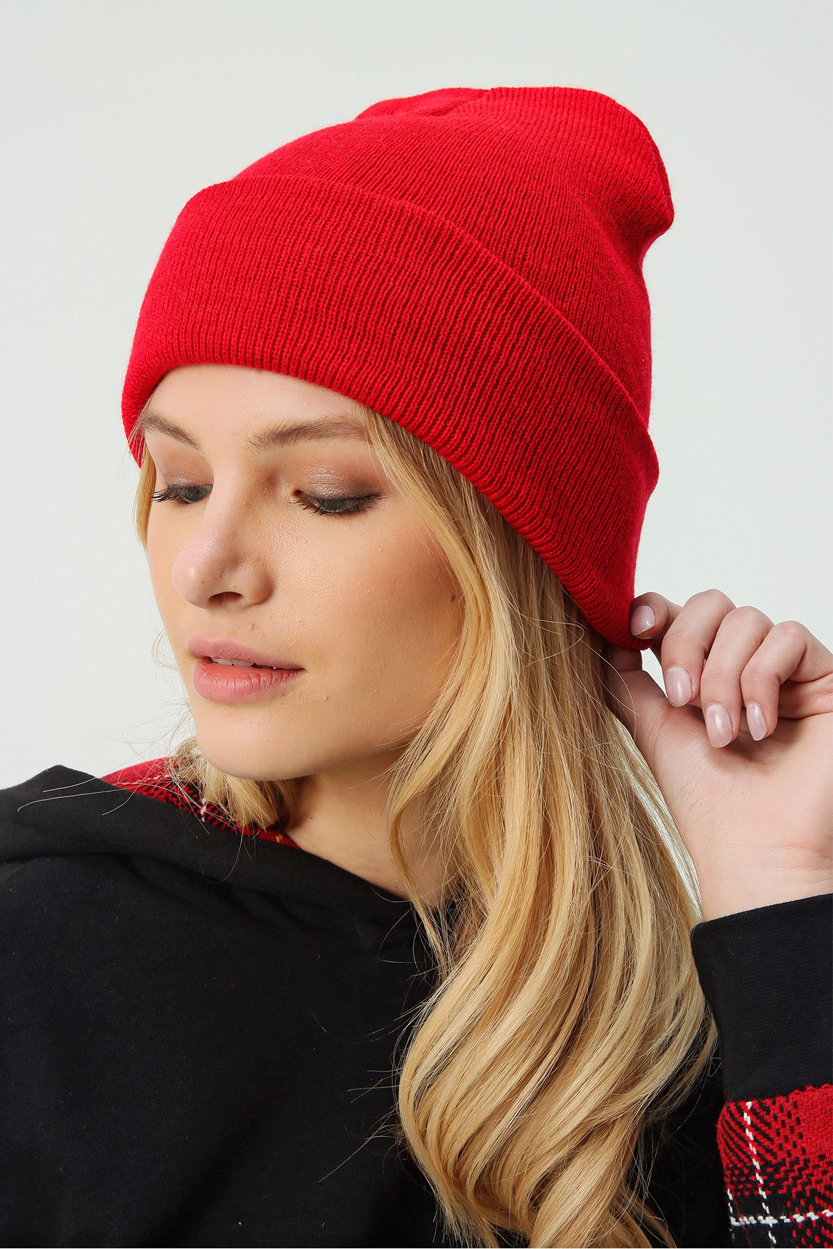 Kadın Basic Bere - Kırmızı | Trend Alaçatı Stili
