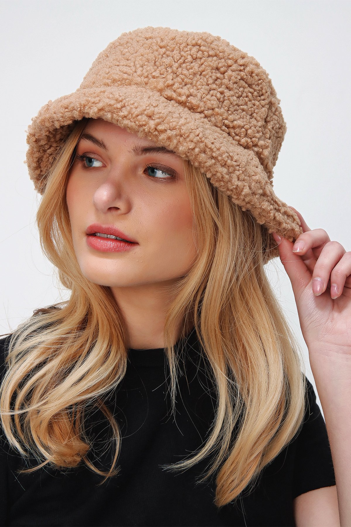 Kadın Bucket Şapka - Bej | Trend Alaçatı Stili