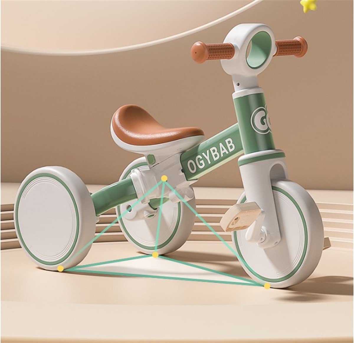 Babygo Üç Tekerlekli Çocuk Bisikleti