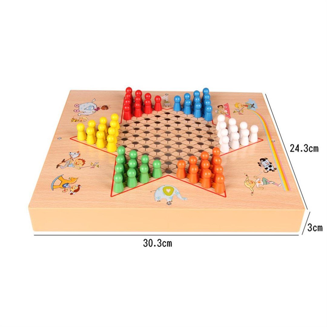 Eğitici Kutu Oyunları Seti Çocuklar İçin 9 Farklı Zeka Geliştirici Oyun |  Tcherchi.com